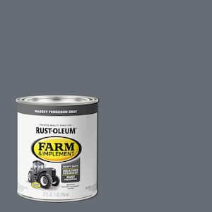 1 qt. Farm Equipment Massey Ferguson Gray Enamel Paint (2-Pack)