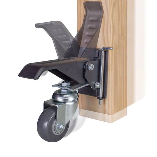 Details about   24 Pack 2" Caster Wheels Swivel Plate Casters On Grey PU Wheels with Brake 