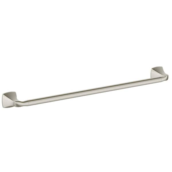 Voss 24 in. Towel Bar in Brushed Nickel