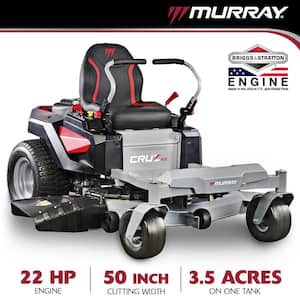 Cruz XD 50 in. 22.0 HP 724cc EXi2200 Series Briggs and Stratton Engine Dual Hydrostatic Drive Gas Zero Turn Mower