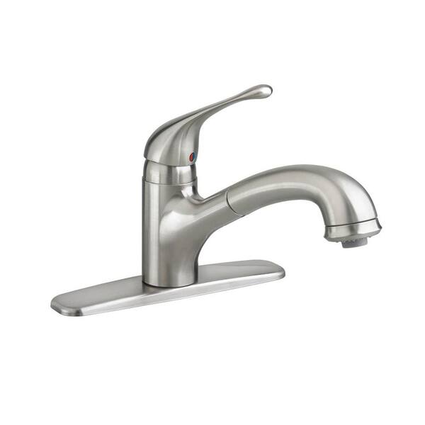 American Standard Colony Soft Single-Handle Pull-Out Sprayer Kitchen Faucet 1.5 gpm in Stainless Steel