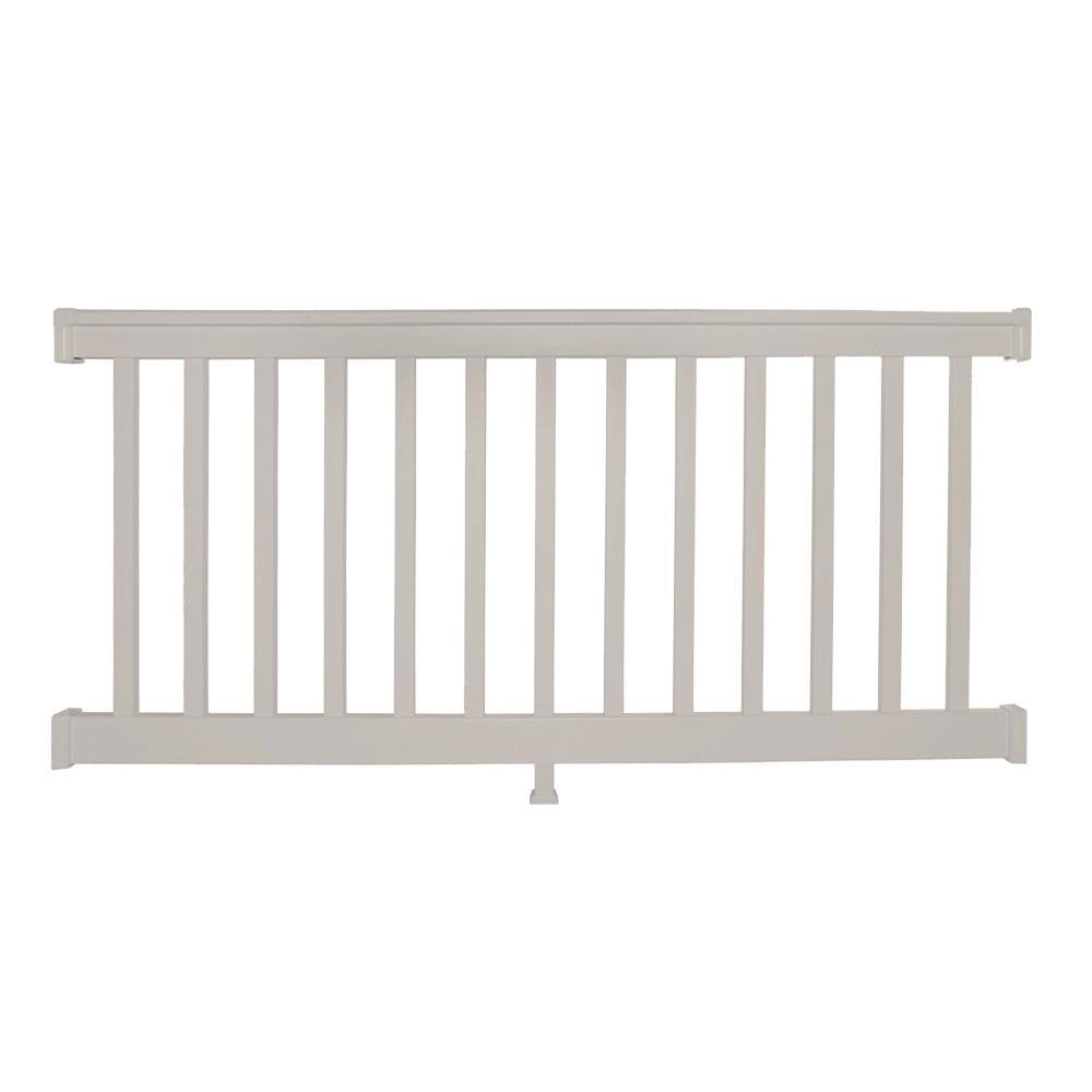 Vanderbilt 3 ft. H x 6 ft. W Tan Vinyl Railing Kit price history on PriceWatchPro