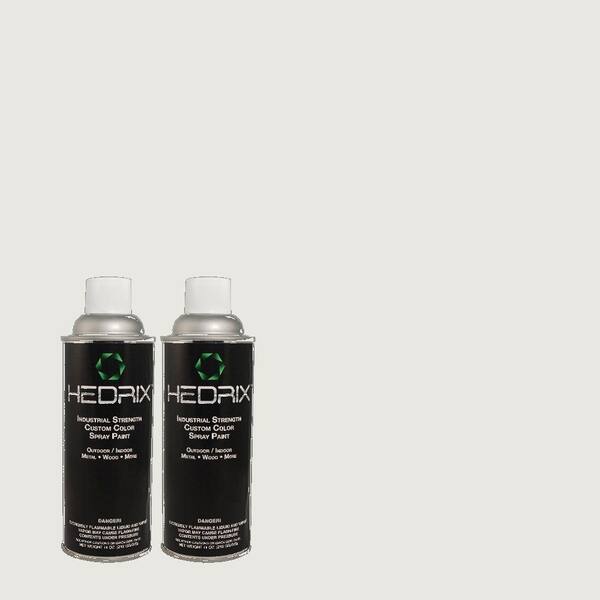 Hedrix 11 oz. Match of 5C17-2 Royal Mist Semi-Gloss Custom Spray Paint (2-Pack)