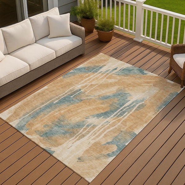Addison Rugs Chantille Machine Washable Indoor/Outdoor Abstract
