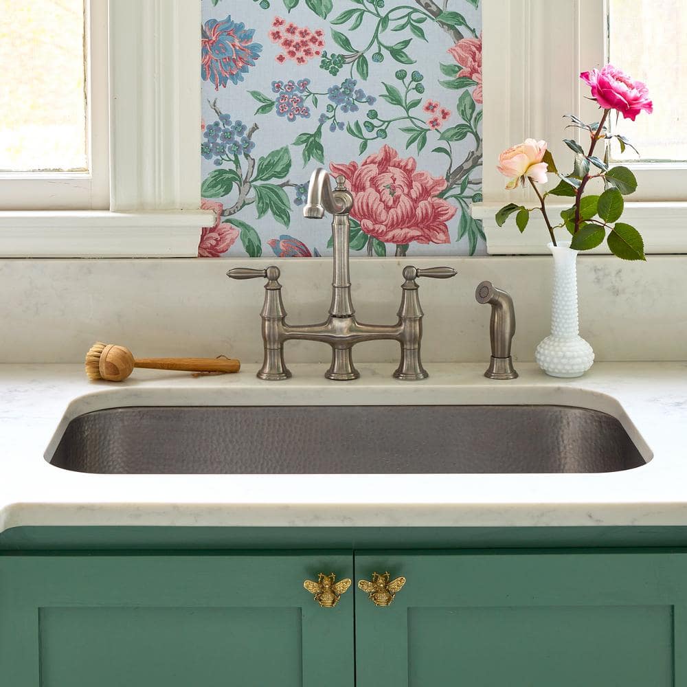 Taylor Hammered Stainless Steel Single Bowl Undermount Sink