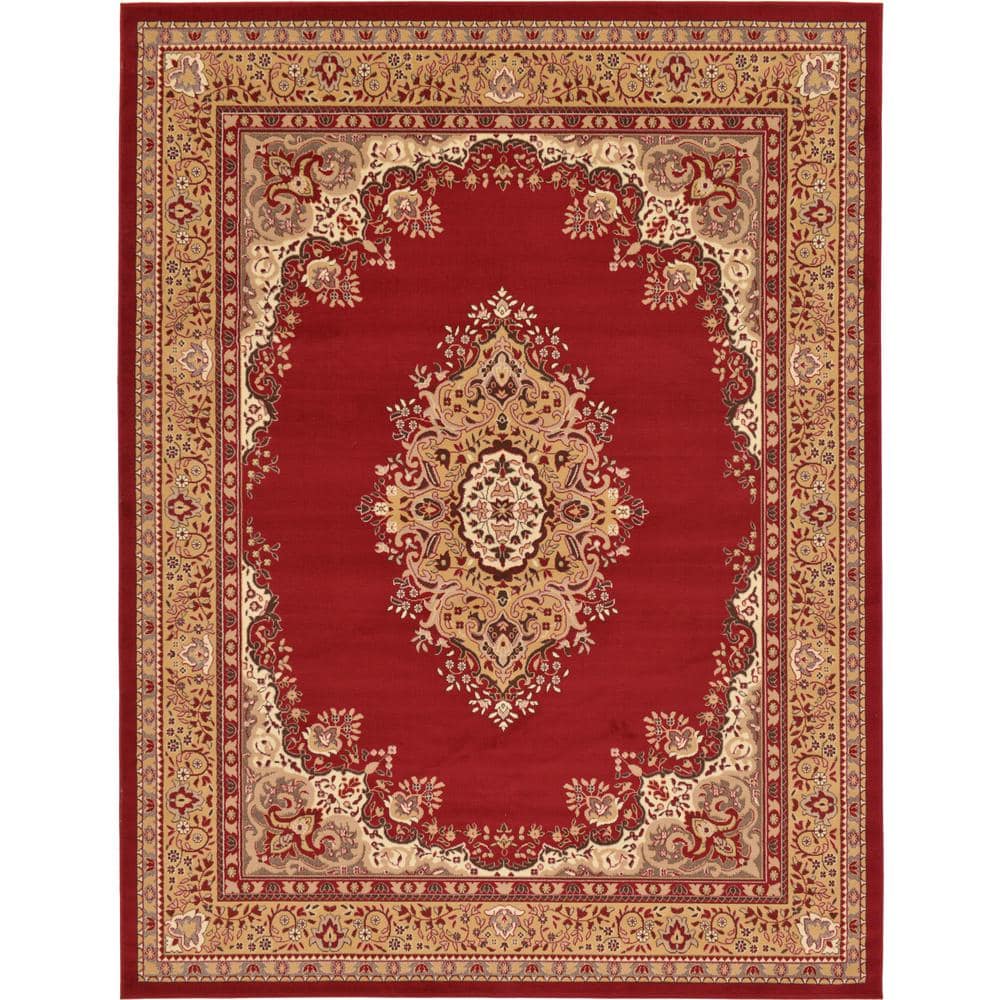 Reza Washington Burgundy 9' 0 x 12' 0 Area Rug price history on PriceWatchPro