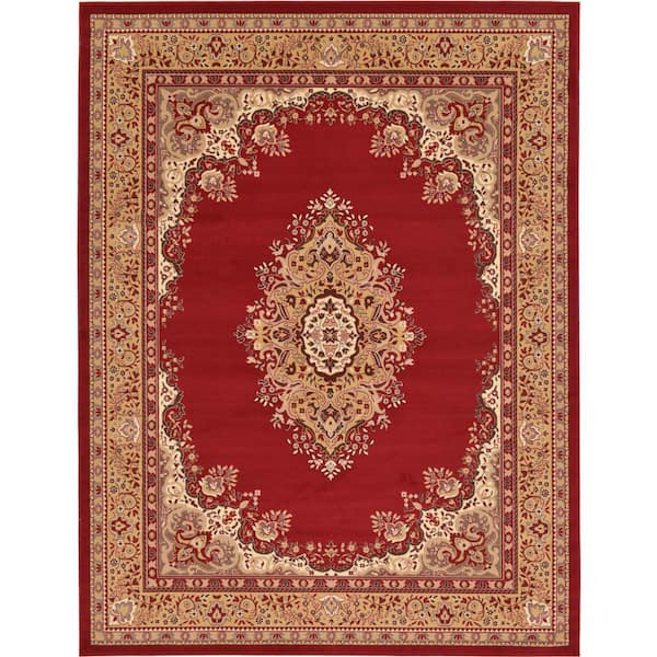 Reza Washington Burgundy 9' 0 x 12' 0 Area Rug