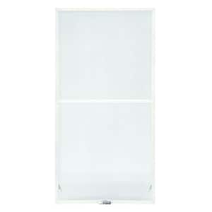 19-7/8 in. x 62-27/32 in. 200 and 400 Series White Aluminum Double-Hung TruScene Window Screen