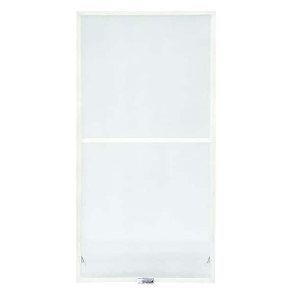 Andersen 19-7/8 in. x 62-27/32 in. 200 and 400 Series White Aluminum Double-Hung Window TruScene Insect Screen