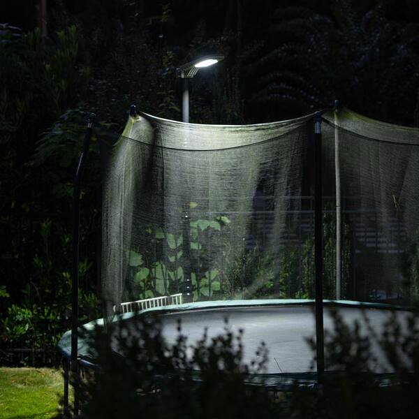 GAMA SONIC Solar 1620 Lumens Dark Grey 2-in-1 Outdoor Motion