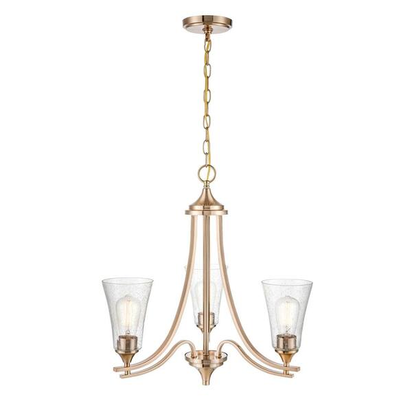 Millennium Lighting Ashford 3-Light Modern Gold Traditional Dry