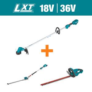 LXT 18V Cordless Li-Ion BL String Trimmer, Tool-Only with Bonus 20 in. Hedge Trimmer & 22 in. Hedge Trimmer (Tools-Only)