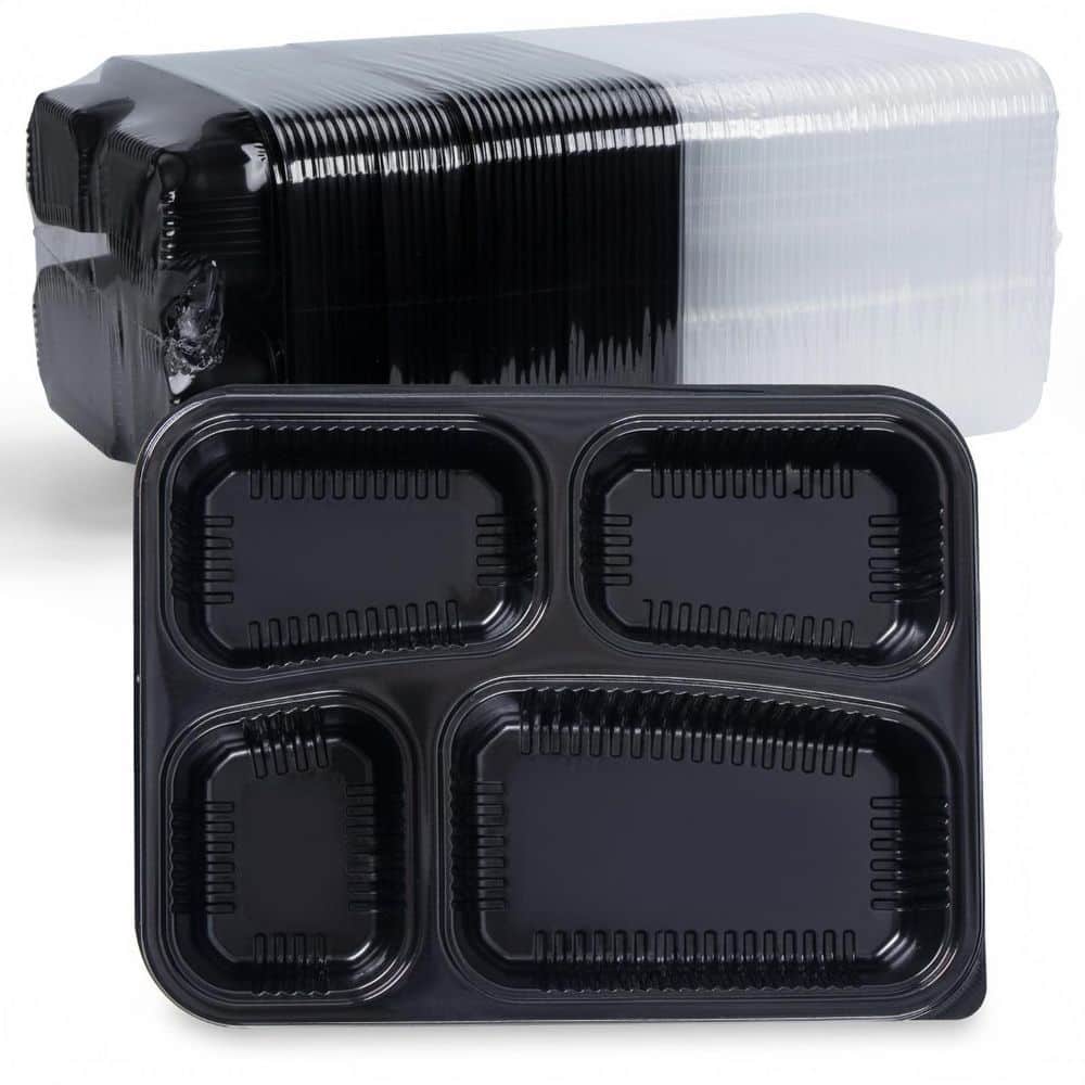 Anqtovp Food Grade PP Meal Prep Containers with Lids Leak Proof