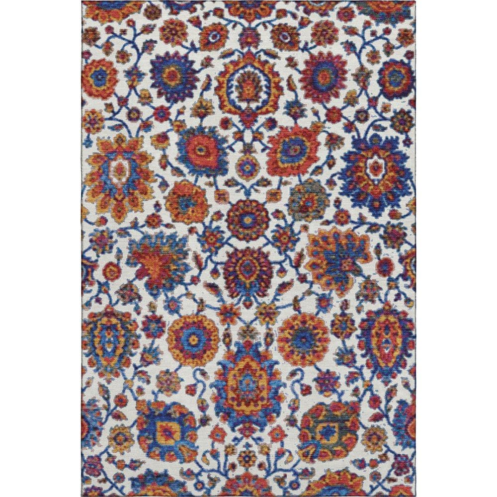 Mayfield Premium Machine Washable Abstract AMF2187 Red 10 ft. x 14 ft. Area Rug price history on PriceWatchPro