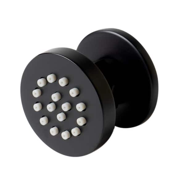 ALFI BRAND 2 in. 1-Spray Body Sprayer in Black Matte
