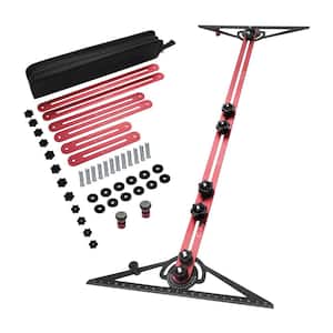Stringer Layout Jig 12 in Aluminum Stair Tread Template Tool Stair Measuring Jig Multi ...