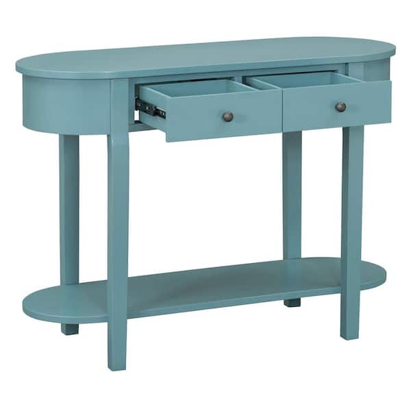 40 in. W x 15.5 in. D x 30 in. H Bathroom Green Linen Cabinet