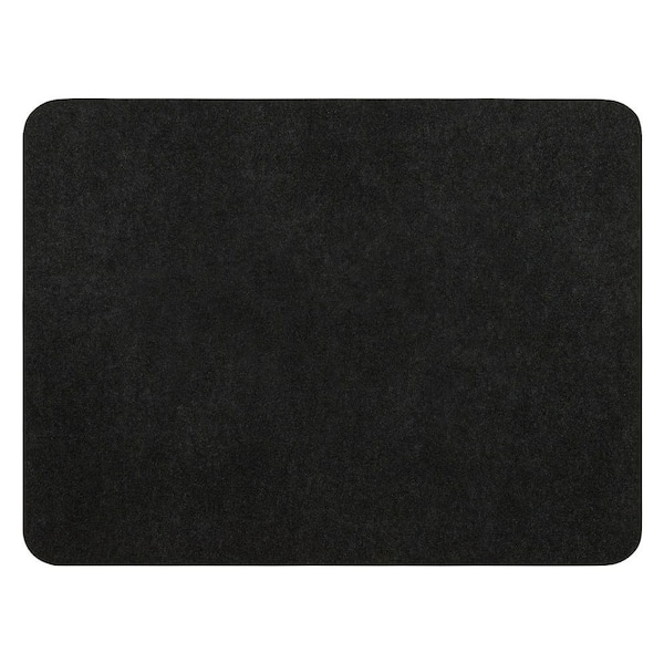 Mohawk Home Utility bay 3-ft x 4-ft Black Rectangular Outdoor Door Mat Mohawk Home Utility bay 3-ft x 4-ft Black Rectangular Outdoor Door Mat