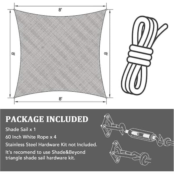 Wildaven 20 ft. x 26 ft. Sand Rectangle Premium Permeable