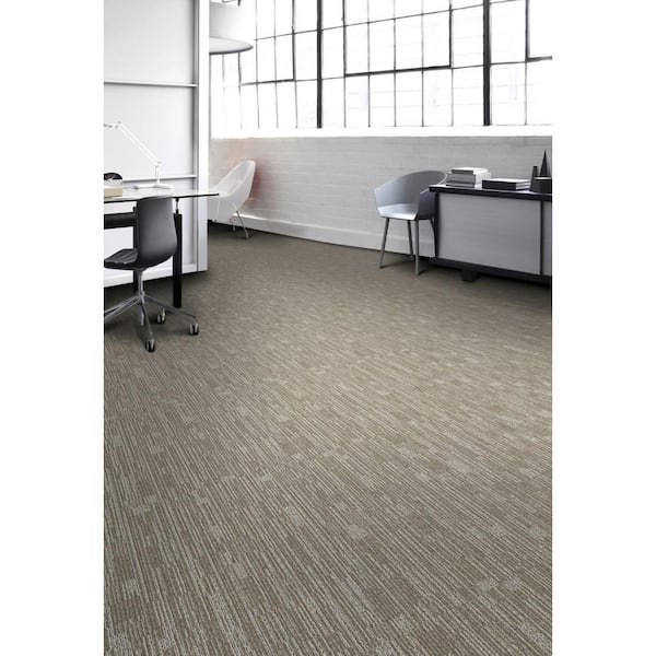 6 in. x 6 in. Patterned Carpet Sample -Merrick Brook -Color Grenade