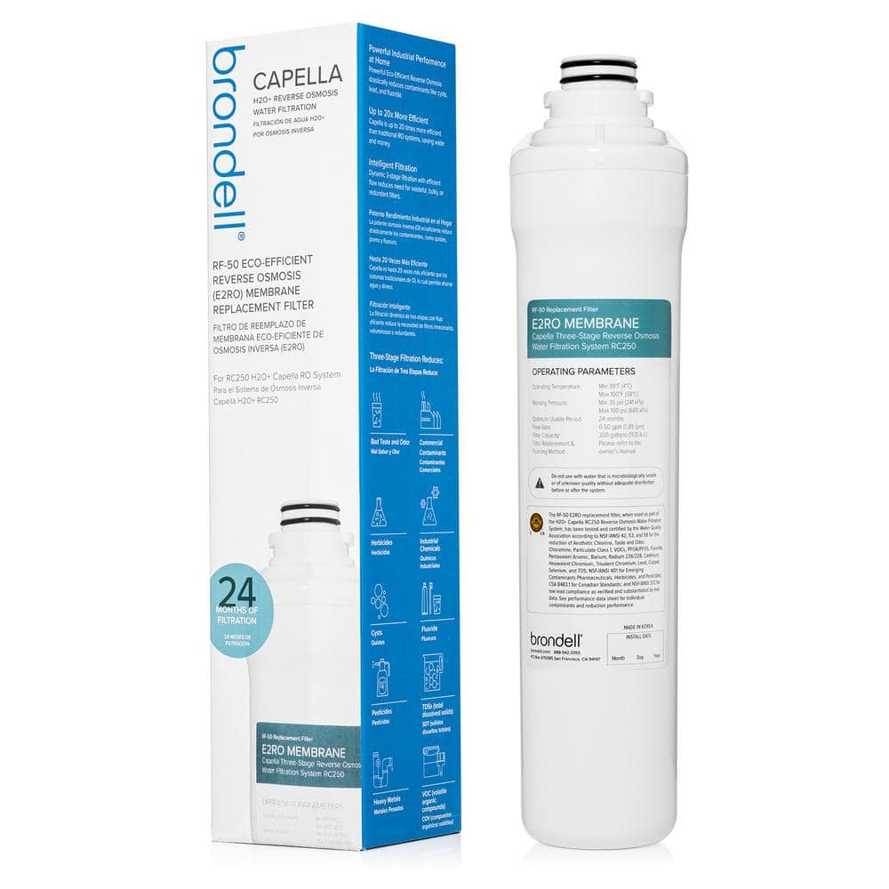 Waterdrop Replacement Water Filter Cartridge for WD-G3P800 Reverse Osmosis  System, 2-Year Lifetime B-WD-G3P800-N2RO - The Home Depot