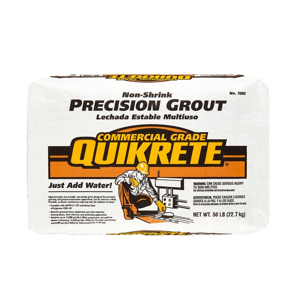 Quikrete 50 lb. Non-Shrink Precision Grout 158500 - The Home Depot