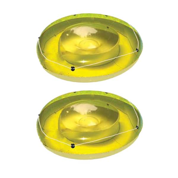 Swimline 72 in. Swimming Pool Sun Tan Lounger Island Float Inflatable (2-Pack)