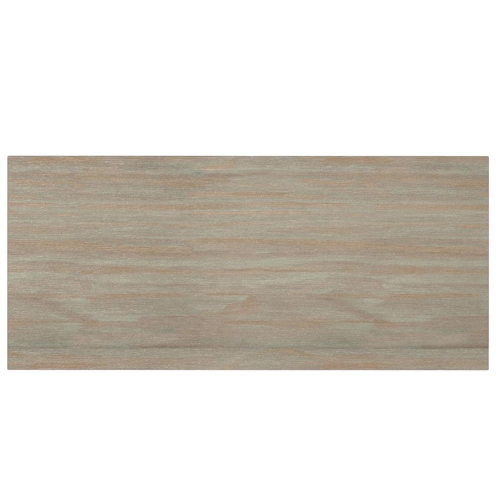 Artisan Handcrafted Solid Wood Low Storage Cabinet in Distressed Grey