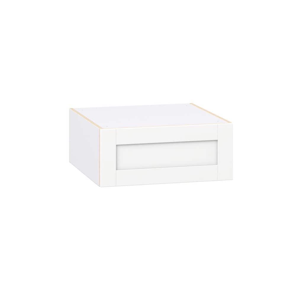 Milton 24 in. W x 24 in. D x 10 in. H Assembled Shaker Wall Bridge Kitchen Cabinet in Bright White with Lift Up Door price history on PriceWatchPro