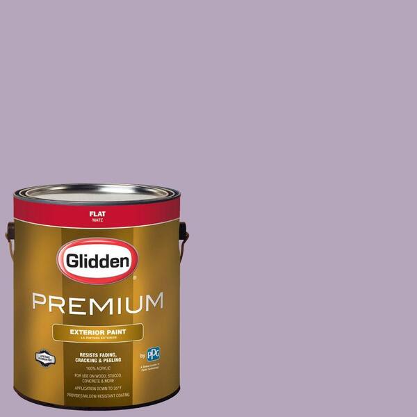 Glidden Premium 5 gal. #HDGV59U Light French Lilac Satin Interior Paint with Primer