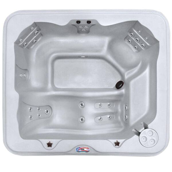 American Spas Sahara 5-Person 30-Jet Lounger Spa with Easy Plug -N-Play and Two Port LED Waterfalls