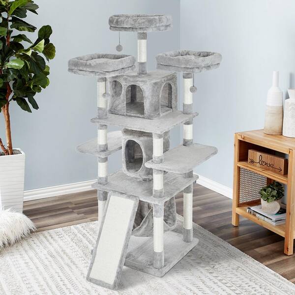 tall cat tower