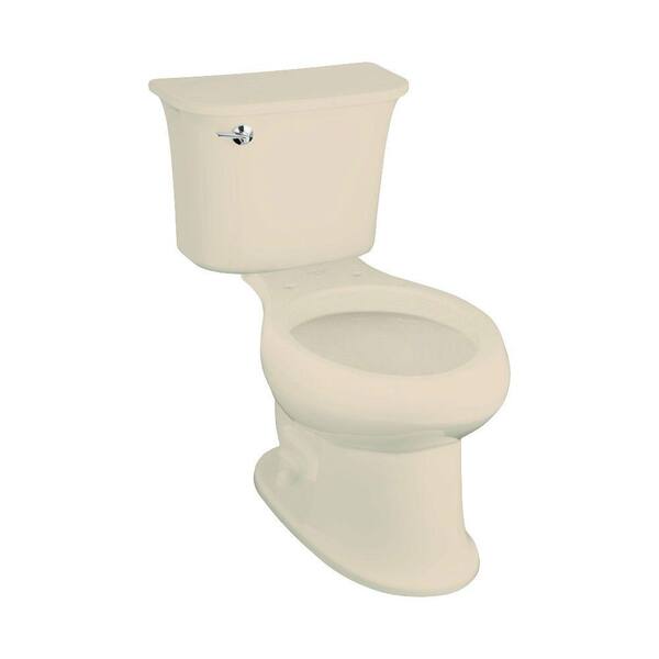 STERLING Stinson 2-Piece High Efficiency Elongated Toilet in Almond