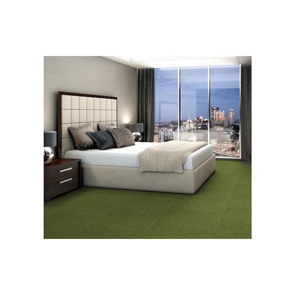 Shaw Floors Wild-Bold-Green Commercial/Residential 24 in. x 24 in
