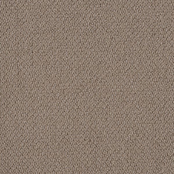Home Decorators Collection Tower Road - Good Earth - Brown 32.7 oz. SD Polyester Loop Installed Carpet