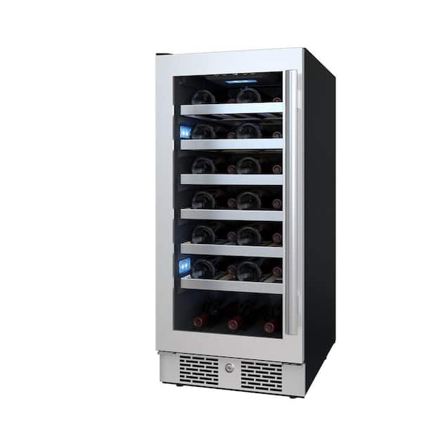 Dual Zone 27-Bottle Built-In Wine Cooler