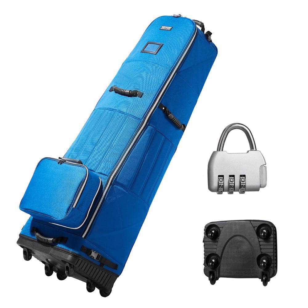 VEVOR Golf Travel Bag, Outdoors Soft-Sided Golf Travel Cover, Heavy Duty 1200D Polyester Oxford Wear-Resistant Waterproof