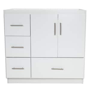 Slab 36 in. W x 21 in. D x 34.5 in. H Bath Vanity Cabinet without Top in Winterset