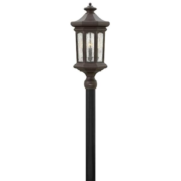 Hinkley 1601OZ-LV Raley 4-Light Oil Rubbed Bronze Outdoor Post