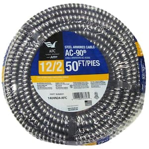 12/2 x 50 ft. Solid BX/AC-90 Cable