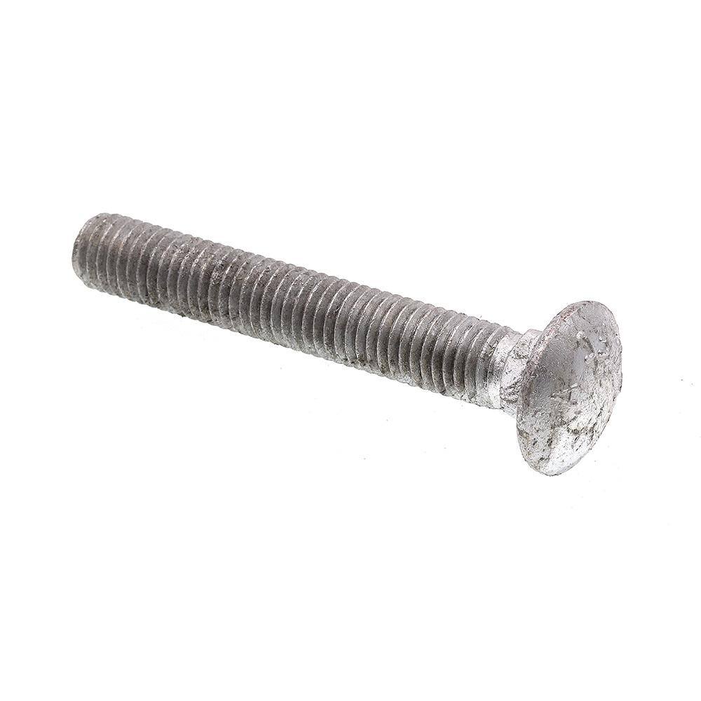 thumbnail image 2 of 1/2-13 X 8" Carriage Bolts & Nuts – Hot Dipped Galvanized – Qty 25 – Grade A307 2 of 6