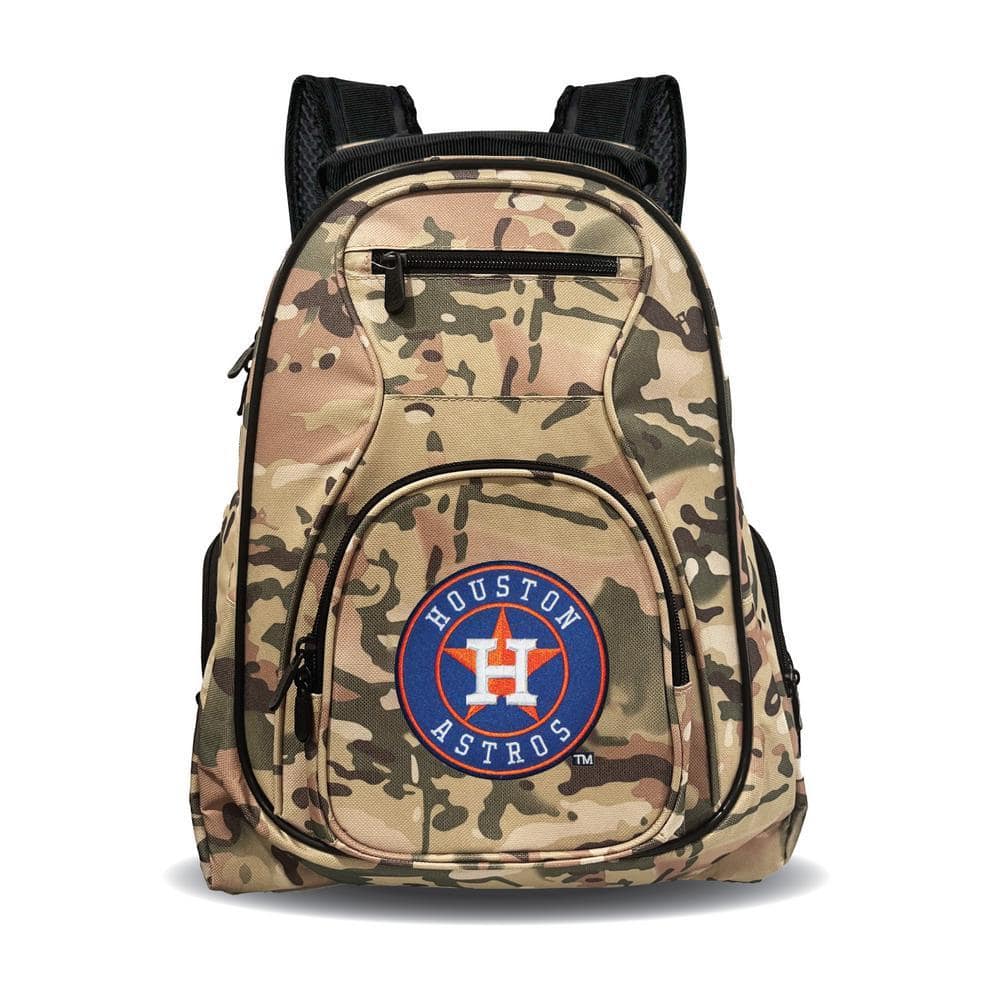 astros mini backpack Mojo Houston Astros 19 in. Premium Laptop Backpack-CAMO MLHOL704_CAMO