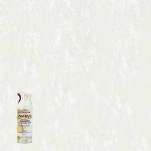 12 oz. All Surface Hammered White Spray Paint (6-Pack)