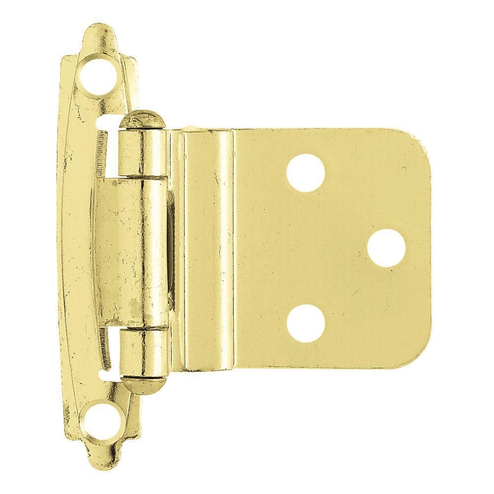 Pair 1 1/2” SOLID Self Coloured BRASS HINGES 38 X 22 X 1 MM