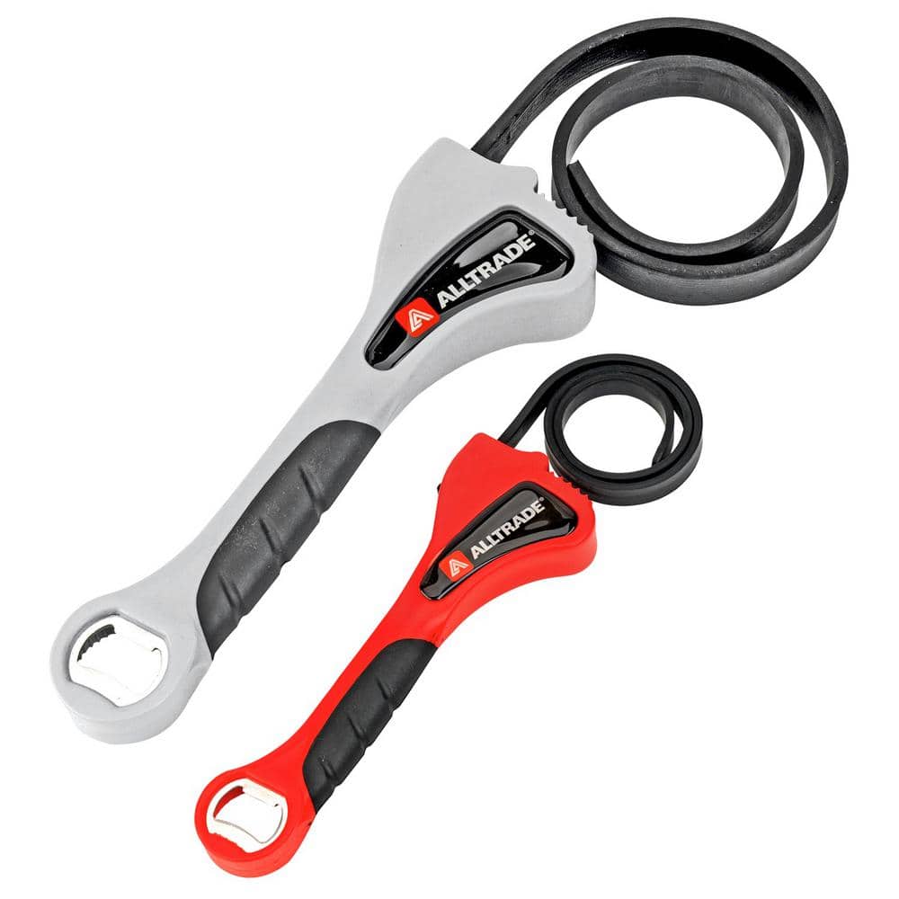 WPYYI 1/2pcs Rubber Strap Wrench Set Car Repair Universal Wrench Adjustable  to Fit for Any Shape Hand Tool Wrench Set Opening Bottle Caps (Color : B) :  : Tools & Home Improvement