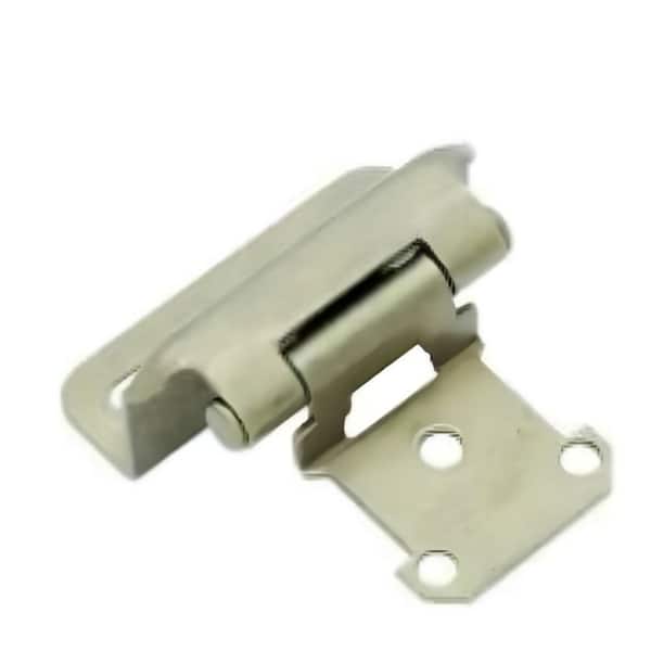 Sapphire 2-1/4 in. Surface Mount Self-Closing Exposed Partial Wrap No Radius Cabinet Hinge in Antique Brass - (Set of 24)