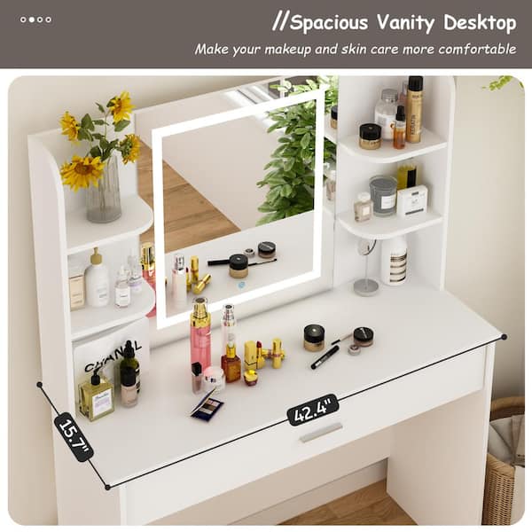 VERA Vanity Mirror with Lights for Makeup and Skincare