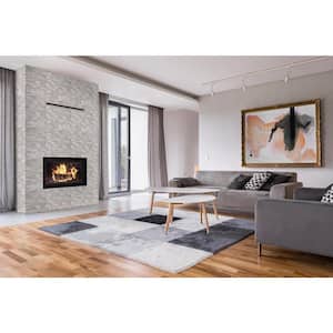 Iceland Gray Ledger Panel 6 in. x 24 in. Natural Travertine Wall Tile (6 sq. ft. / Case)