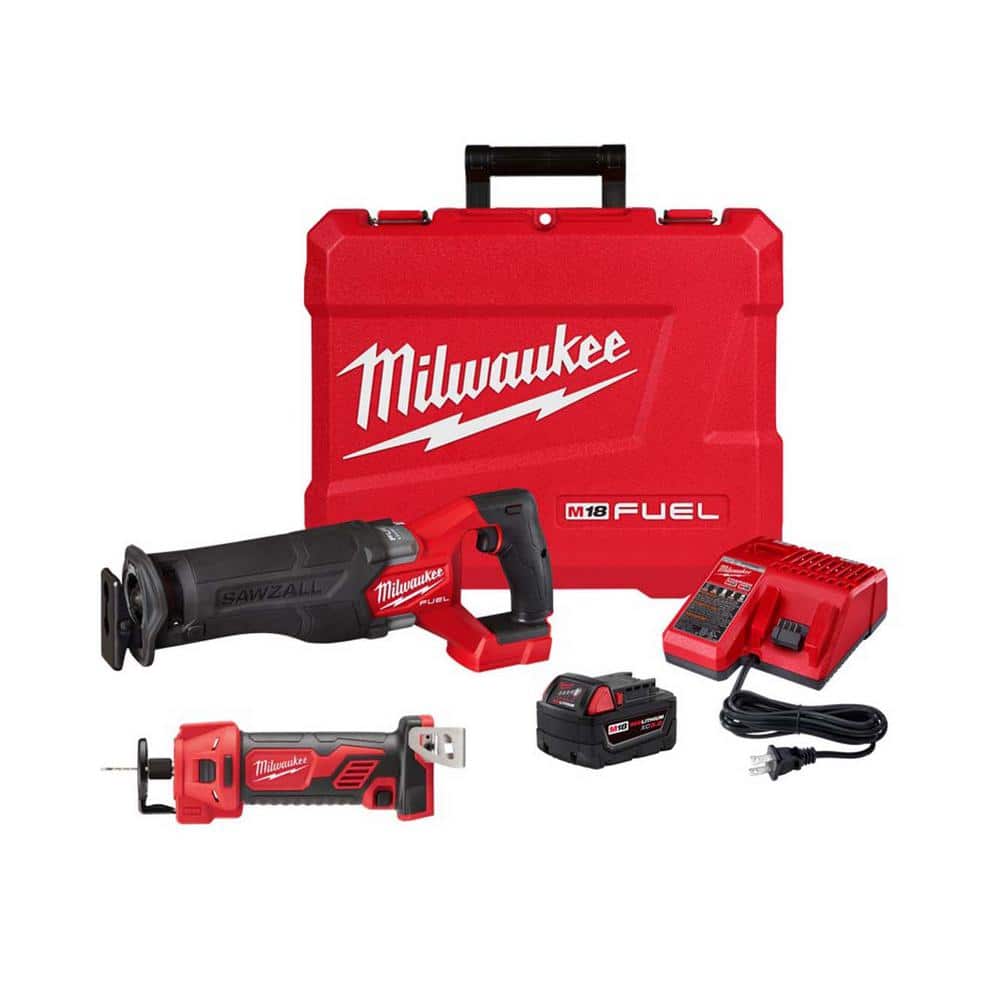 Milwaukee M18 FUEL 18V LithiumIon Brushless Cordless SAWZALL