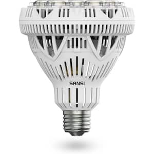 300-Watt Equivalent 4000 Lumens 1-Light BR30 Non-Dimmable LED Light Bulb in Daylight 5000K